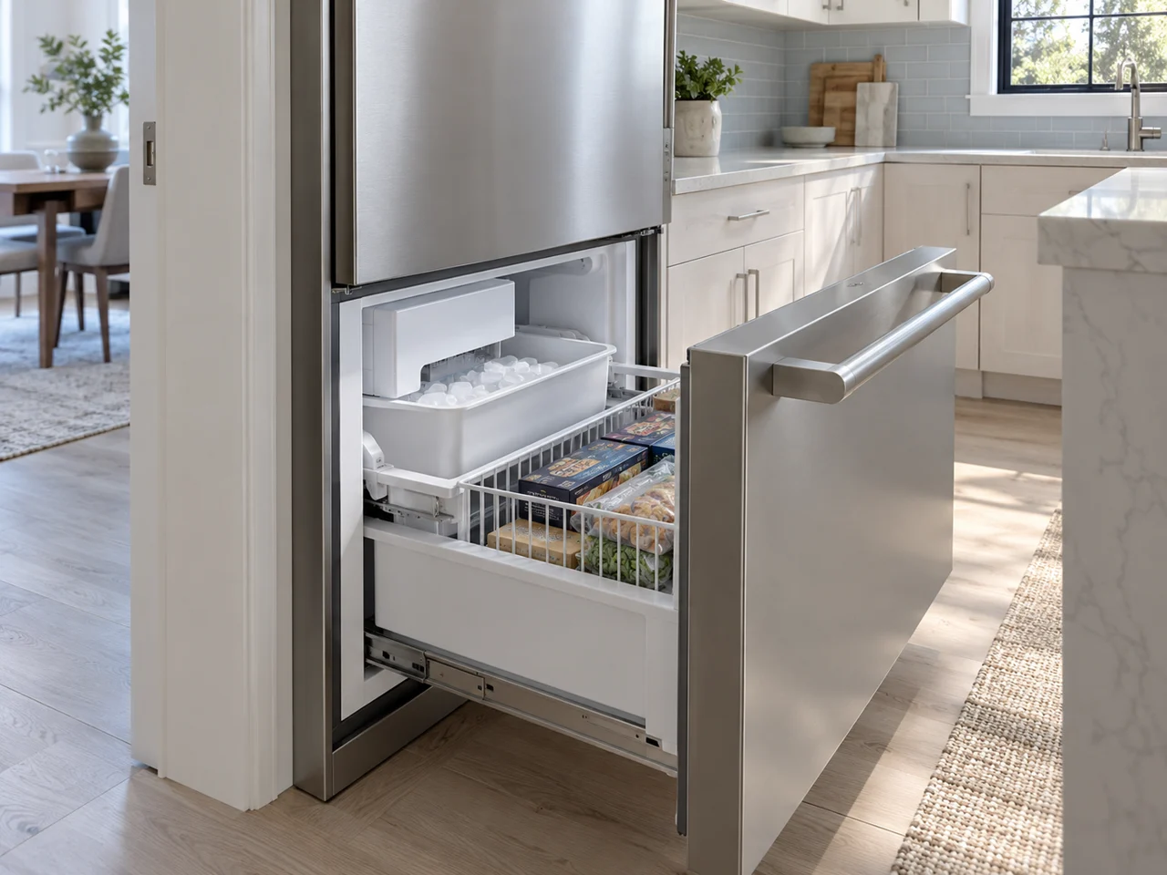Illustration of Monogram ice maker