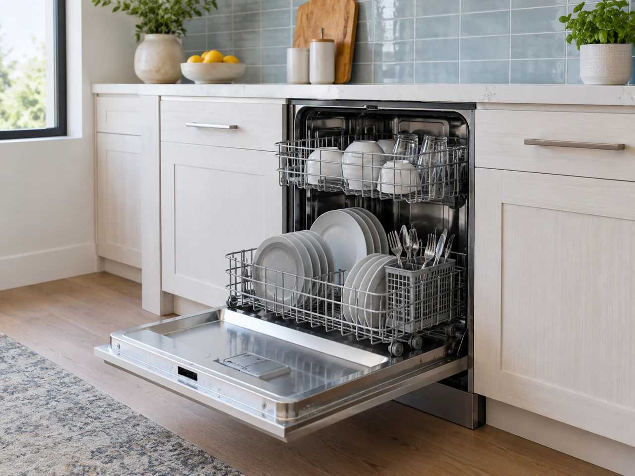 Illustration of Viking dishwasher